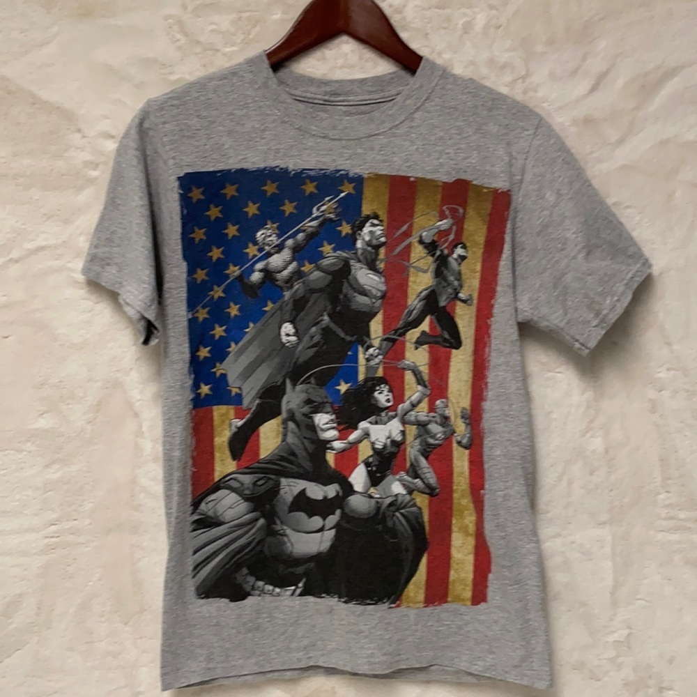 Men Justice League T-Shirt size S